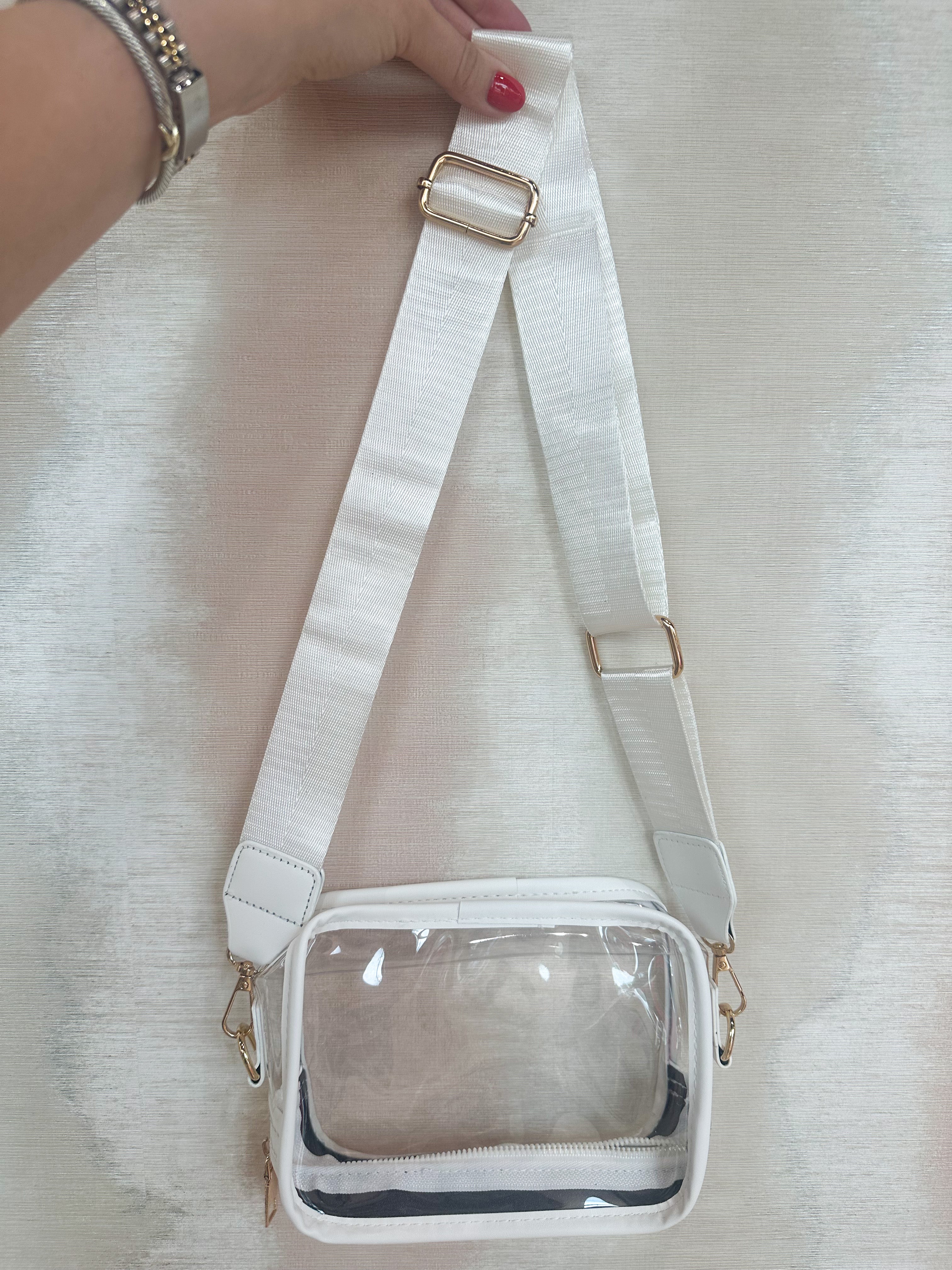 Logo Gameday Clear Crossbody Bag